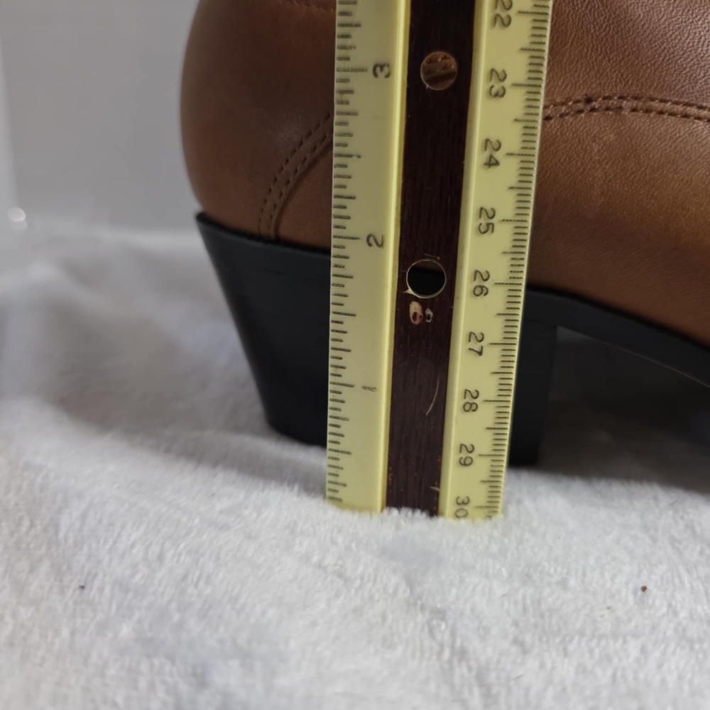 Dingo Women's DI02218 Western Ankle-Boots Size 8M Brown Leather Cowgirl Booties - Picture 10 of 14
